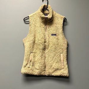Patagonia Cream Fleece Vest